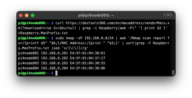 Comment trouver automatiquement tous les Raspberry’s sur le réseau ?