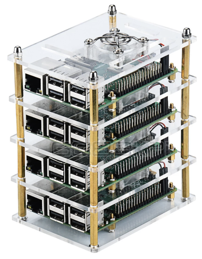 Bientôt un cluster Raspberry de 4 nodes