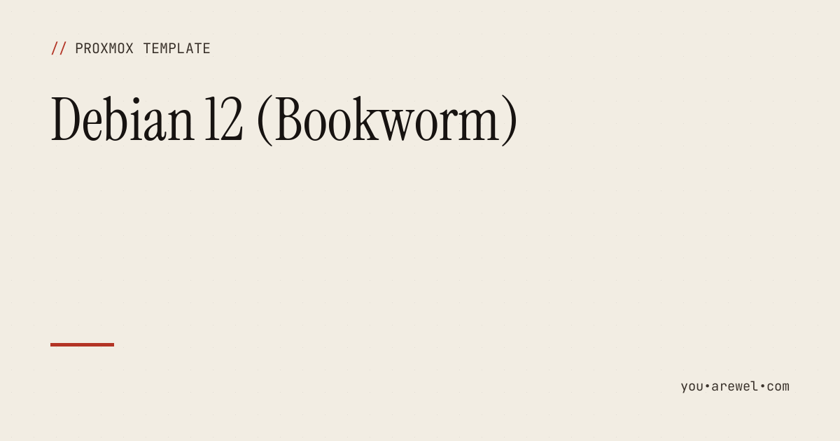 Debian 12 (Bookworm)